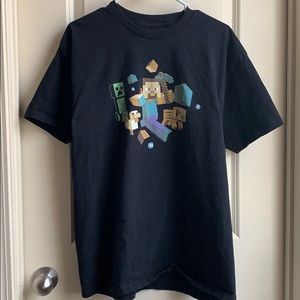 Glow in the dark Minecraft Tee